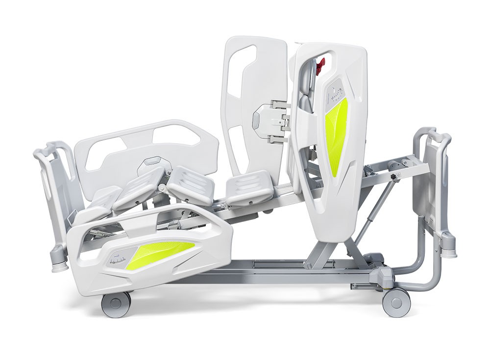 Posizione "seduta" del letto INSPIRE Impostazione della posizione "seduta" del letto INSPIRE